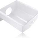 PartsBroz WPW10670845 Ice Bucket for Freezer Tray for Whirlpool Ice Maker Tray, Kenmore Ice Bin Replacement Amana KitchenAid Maytag Refrigerator Ice Cube Container Part W10670845 3451073 PS11757044