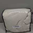 Cream Beige Linen Curtains 84 Inches Long for Living Room Bedroom Neutral Boho Farmhouse Bronze Grommet Ring Top Privacy Light Filtering Non-See-Through Floor Ceiling Linen Drapes 84 Length 2 Panels