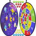 BooTaa 29" Large Dart Board for Kids, Kids Dart Board with Sticky Balls, Boys Toys, Indoor/Sport Outdoor Fun Party Play Game Toys, Birthday Gifts for 3 4 5 6 7 8 9 10 11 12 Year Old Boys Girls