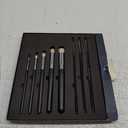 Transon 8pcs Miniature Painting Dry Brush Set with 5 Drybrushes and 3 Small Detail Brushes for Model Making and Miniature Model Painting