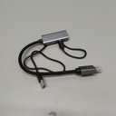 HDMI to USB C Adapter 4K60Hz, Unidirectional HDMI Male (Source) to USB C Female (Display) for Portable Monitor, AR Glasses XREAL One/Air 2 Pro/VITURE Pro/Rokid, PS4/5, Xbox, Switch, ROG Ally