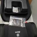 Diono Airi Travel High Back Booster Seat, Foldable Slim 3‑Across Fit, Black