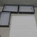 12 Pack XXX-Large Modular Clear Plastic Stackable Shoe Storage Organizer for Closet, Space Saving Versatile Sneaker Shoe Rack Containers Bins Holders, Portable Closet Organizers and Storage, Black