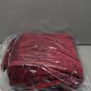 Tefici Electric Heated Blanket Throw, Super Cozy Soft 2-Layer Flannel 50" x 60" Heated Throw with 3 Heating Levels & 4 Hours Auto Off, Machine Washable, ETL&FCC Certified, Home Office Use, Red