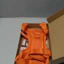 No Pull Dog Harness, Puppy Vest with Front Clip for Small Sized Dog(Orange,S) (S(Neck:15.7-22.0", Chest:17.3-24.8"))