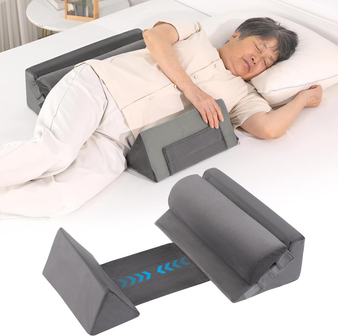 BALAPET 3 in 1 Adjustable Wedge Pillow for Side Sleeping - 40 Positioning Wedges & Body Positioners, Relief Back Pain, Pregnancy, Post-Surgery, Anti-Snoring & Bedsores Prevention