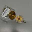 Camping Survival Compass Metal Compass Kids Compass for Hiking Camping Hunting Outdoor Military Navigation Tool, Gold