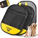 2PCS Pet Hair Removal Gloves for Dogs & Cats, Newly Upgraded Reusable Electrostatic Pet Hair Glove, Magic Brush Pet Hair Remover Tool for Clothing, Couch, Carpet, Car Seat