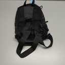 Large Black Sling Bag for Men Women, Mini Anti Theft One Strap Motorcycle Sling Backpack, Small Sling Chest Bag Daypack Crossbody Backpack with Usb Port for Casual Travel Hiking Gym Outdoor Sports