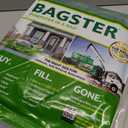 BAGSTER 3CUYD Dumpster in a Bag holds up to 3,300 lb, Green