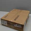 TUTOTAK Bookshelf, 5-Tier Tall Book Shelf, Narrow Bookcase for Small Space, DIY Stackable Bookshelf, for Living Room, Office, Study, Entryway, Industrial, White BS01BW005