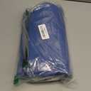 Waterproof Pet Feeding Mat with High Raised Edges, Heavier and Thicker Placemats for Cat Dog Water Bowl with BPA Free, Dogs Cats Food Mats for Messy Drinkers to Prevent Spill and Protect Floors (22" x 14", Navy Blue)