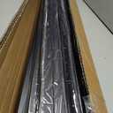 48" W x 42" H Outdoor Deck Gate Kit, Black Heavy‑Duty Steel Anti‑Rust Deck Gate, Outdoor Fence Gate for Deck Railing, Patio, Porch, Garden & Yard