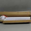 Closet Rods for Hanging Clothes, 1.3 Inch Diameter Heavy Duty Closet Rod 17-39 Inch Adjustable Clothes Hanging Bar Matte White Shower Curtain Rods for Closet, Wardrobes, Bathroom, Windows