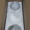 PHITRIC Christmas Decorations Indoor, 3 PCS Sparkling Christmas Gnomes Globes with LED Lights and Timer, Xmas Table Decor Centerpieces Crackle Glass Ball for Fireplace, Home, Tabletop, Mantel, Shelf