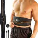 Abs Stimulator, Ab Stimulator Muscle Toner, Ab Machine Trainer for Home Office Gym, Fitness Training Workout Equipment for Men & Women
