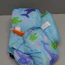 HeySplash Swim Vest for Kids, Toddler Pool Floaties, Children Swimming Vest with Adjustable Strap, Swim Jacket Water Wing Arm Float, Puddle Sea Beach Boat Jumper Boy Girl Baby (A Blue Shark)