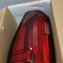 LED Tail Light Assembly Compatible with 2019-2024 GMC Sierra 1500/2500HD/3500HD,Right Passenger Side Taillights Rear Lamp with Signature Brake Light Replace# 84565922 GM2801310