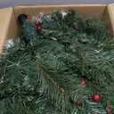 3 Ft Green Tinsel Christmas Tree Dual Color Change 12 Modes Timer DIY 50 Warm White & Multicolor Lights Star 15 Ball Ornaments Small Artificial Full Xmas Tree Battery Operated Table Home Indoor