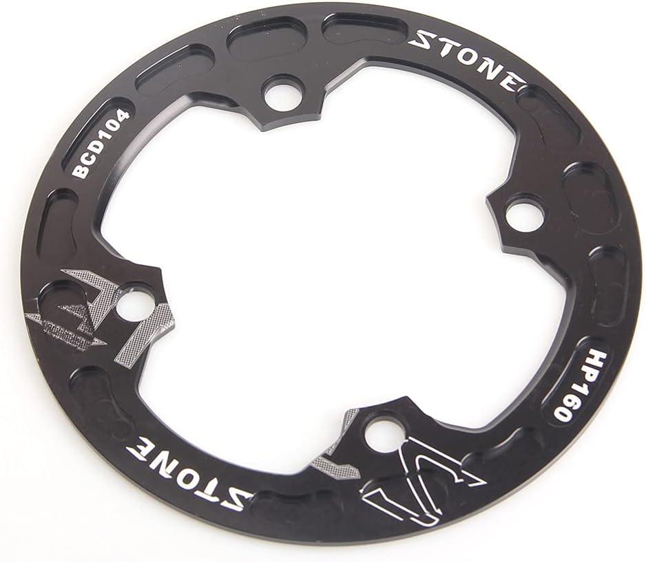 ACEOFFIX Stone Alloy MTB Bike Bash Chain Guard BCD 104mm 150mm 160mm BCD104 for XC AM FR DH Bicycle Chain Guard 30T - 36T (black)