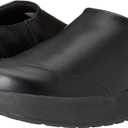 Amazon Essentials womens Comfortable Slip Resistant Service Shoe (Black, 7)