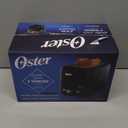 Oster 2-Slice Toaster With Extra-Wide Slots Black: 800W, Bagel & Toast Capabilities, Spot Clean