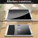 [2 PACK] Paper Screen protector for iPad Pro 13 inch 2025/2024 + [2 Pack] Replacement Tips for Apple Pencil, Anti-Glare Matte Paper Textured PET Film for Drawing, Writing Like on Book, Easy Application Tray