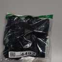 Fanuerg Women's Ribbed Bikini Sets Scoop Neck Cheeky Swimsuit Textured Two Piece Bathing Suit (Medium, Black)