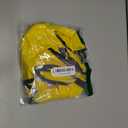 KOOLTAIL Dog Raincoat Hooded Slicker Poncho with Leash Hole, Raincoat for Large Dogs, Waterproof Doggie Rain Jacket with Reflective Strip, Adjustable Breathable Extra Large Rainwear-Yellow Solid (L:35-60lbs)