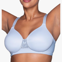 Vanity Fair Women's Full Figure Beauty Back Smoothing Bra 44C Wirefree-Faded Denim