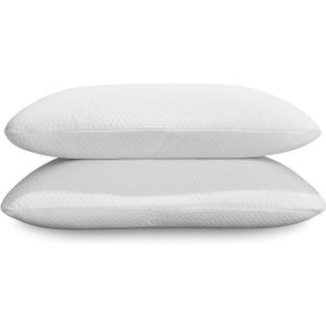 TEMPUR-Pedic TEMPUR-Symphony Pillow, Standard-2-Pack, Standard, White 2 Count