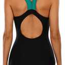 beautyin Women's One Piece Athletic Racerback Swimsuit Slimming Bathing Suit (XXL)