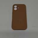 Miracase Compatible with iPhone 16 Case, [Soft Anti-Scratch Microfiber Lining], Compatible with MagSafe, Liquid Silicone Case Shockproof Drop Protection Phone Case for 16,Chocolate
