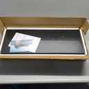 24in Floating Shelves for Wall, 24"W x 9.25"D x 1.25"H, 2 Pack Long Wall Mounted Engineered Wood Shelves with Invisible Brackets for Living Room, Bedroom, Bathroom, Kitchen Decor and Storage, Black