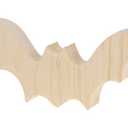Good Wood By Leisure Arts 1/2" Thick Bat Shape