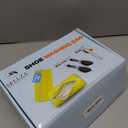 Shoe Washing Machine Bag 2 Pcs Reusable Laundry Shoe Bag with Brush & Shoe Trees, 360 Deep Cleaning Sneaker Washing Machine Bag, Fits All Shoe Types & Sizes (Yellow, 14.8  7.4 Inches)