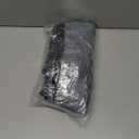 X-Large 50 Pack Shoe Covers Disposable Non-Slip, Black Non-Woven Fabric Boot Covers for Indoors Breathable Slip Resistant Durable Boot, Stretchable Fits Up to Size 13 US Men (Black, 50 Pack)