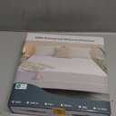 2 Pack Twin Waterproof Mattress Protector Deep Pocket Mattress Cover, Soft Breathable Mattress Pad, Fitted Noiseless Waterproof Bed Cover Stretch to 19"