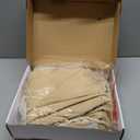 Anytime Home Curtains Blackout and Sheer Layered Solid Window Curtain Panel Pair with Grommet Top, 52Wx84L,Beige