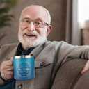 Coffee mugs gift for men, Birthday gifts for men, thoughtful men's gift coffee mug, birthday gifts for husband or father or teen, personalized father's day gift, 14 oz blue coffee mug