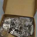 Ravinte 10 Pack 5 Pairs European Kitchen Cabinet Hinges Soft Close Full Overlay Cabinet Door Hinges Heavy-Duty Frameless Adjustable Concealed Cabinet Cup Hinge