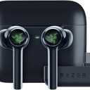 NEW Razer Hammerhead Pro HyperSpeed Wireless Gaming Earbuds for PC, PlayStation, Switch, Mobile: Adjustable ANC - Fast Wireless Charging Case - 30 Hr Battery - Bluetooth 5.3 - Chroma RGB - Black