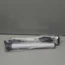 Rerishom Door Security Bar, Door Stoppers Security bar,Heavy Duty Door Lock Security Door Jammer Door Stopper for Apartment, Hotel Room,Screen Door Hardware, Gate Lock Bar, 2 Pack (White)