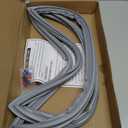 Upgraded WPW10443311 Freezer Door Gasket Compatible with Whirlpool Kenmore KitchenAid Refrigerator Freezer Door Seal Replacemnet W10443311 WRB329DMBM00 W10164032 PS11754806 Freezer Seal Replacement