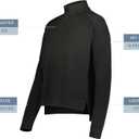 Holloway Women's Ladies Ventura 1/4 Zip Pullover (Black, M)