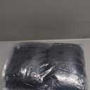 2 Pack Black 48-Inch Diameter x 30-Inch High Round Spandex Tablecloth for 4FT Round Tables|Fitted Stretch Tablecloth with Foot Bag for Party, Wedding, Birthday, Banquet, Vendor Stand