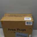 Art&Tuft Washable Rug, Anti-Slip Backing Abstract Area Rugs, Stain Resistant Rugs for Living Room, Foldable Machine Washable Area Rug(03-Beige, 5'x7')