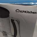 Pancake Batter Dispenser - Kitchen Must Have Tool for Perfect Pancakes, Cupcake, Waffle, Muffin Mix, Cake & Crepe - Easy Pour Baking Supplies for Griddle - Pancake Maker with Measuring Label (Black)