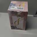 Flower Candle Warmer Lamp with Timer & Dimmer, Adjustable Height Candle Warmer, Gifts for Women Mom Birthday Christmas, House Warming New Home Bedroom Decor, Wax Warmer with 2 Bulbs for Jar Candles (Amber)