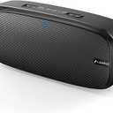 LENRUE Bluetooth Speaker, Wireless Portable Speaker with Loud Stereo Sound, Rich Bass, 12Hour Playtime, Builtin Mic. Perfect for iPhone, Samsung and More